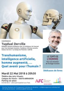 Conférence – dédicace sur le Transhumanisme